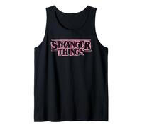 Stranger Things Punk Logo Pink Débardeur