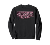 Stranger Things Punk Logo Pink Sweatshirt