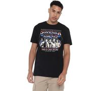 Stranger Things Retro Thunder Group Unisex T Shirt, Black, XXXX-Large