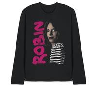 Stranger Things Robin Neo Homage Unisex Long Sleeve T Shirt, Black, Small