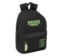 Stranger Things - Sac à dos pour ordinateur portable 14,1", idéal pour les jeunes de différents âges, confortable et polyvalent, qualité et résistance, 31 x 16 x 41 cm