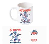 Erik – Mug Stranger Things 350 ml – Céramique sous licence officielle – Pour café et thé