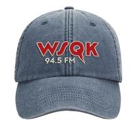 Stranger Things Season 5 - WSQK Logo - 94.5 FM Unisexe Casquette Multicolore 100% Coton