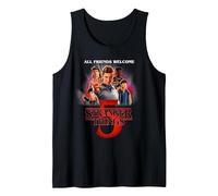 Stranger Things Season Five Poster Débardeur, Homme, Noir, XL