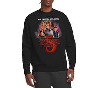 Stranger Things Season Five Poster Unisex Sweatshirt, Black
