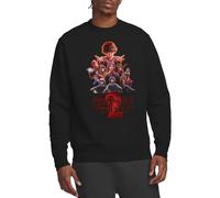Stranger Things Season Two Poster Unisex Sweatshirt, Black, XX-Large