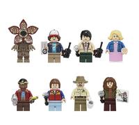 Stranger Things Series Lot de 8 figurines, Stranger Things Figure Jouets pour Enfants Fans Cadeaux de Noël