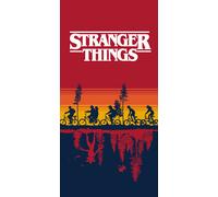 Stranger Things Serviette De Bain Plage 70x140 cm 100% Coton