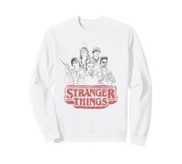 Stranger Things Sketch Group Logo Sweatshirt