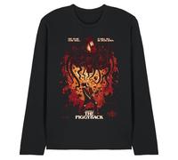 Stranger Things Stranger Things Eddie Munson Poster Unisex Long Sleeve T Shirt, Black T-Shirt Mixte (Lot de 1)
