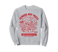 Stranger Things Surfer Boy Pizza Surf's Up Sweatshirt
