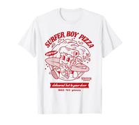 Stranger Things Surfer Boy Pizza Surf's Up T-Shirt