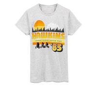 Stranger Things T-Shirt Adults Mens Hawkins Town ‘85 Gray Tenue
