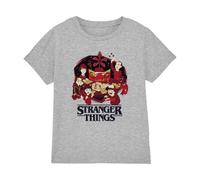 Stranger Things T-Shirt pour Enfant Motif Jeu de société, Athletic chiné, 12-13 Ans
