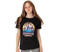 Stranger Things T-Shirt pour Enfants Filles Personnages garçons Logo 9-10 Ans
