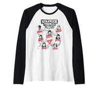 Stranger Things Tales from '85 Character Vines Manche Raglan