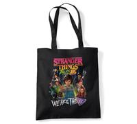 Stranger Things Tales From 85 Hic Sac de voyage réutilisable avec poster Hic Noir 38 x 42 cm