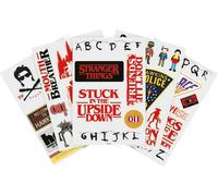 Stranger Things - Tech-Design - Set de 37 autocollants - Vinyle TA4649 (taille unique) (Coloré)
