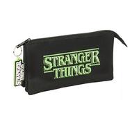 Stranger Things Trousse à Crayons pour Enfants, idéale pour Les Enfants d'âge Scolaire, Confortable et Polyvalente, qualité et résistance, 22 x 3 x 12 cm