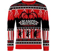 Stranger Things Ugly Christmas Pull pour homme et femme, Multicolore, 3X-Large