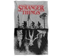 Stranger Things Upside Down Plaid Ultra Doux au Toucher Soyeux - 91 x 147 cm