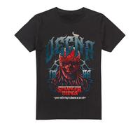 Stranger Things Vecna Evil Band 86 Unisex T Shirt, Noir, S Mixte