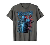 Stranger Things Vecna One Hand Out Pose T-Shirt, Homme, Asphalte, 4XL