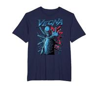 Stranger Things Vecna One Hand Out Pose T-Shirt, Homme Grandes Tailles, Bleu Marine, 2X Tall