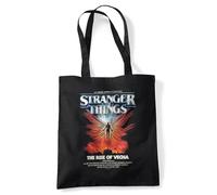 Stranger Things Vecna Rise Poster Sac Fourre-Tout Réutilisable Pour Faire Ses Courses, Noire
