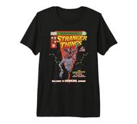 Stranger Things Welcome to Hawkins Comic T-Shirt Haut de Gamme