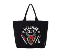 Stranger Things XL Sac shopping léger et pratique en tissu avec motif Stranger Things, réutilisable et pratique à transporter