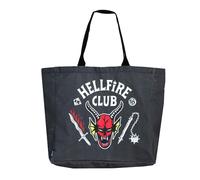 Stranger Things XL Sac shopping léger et pratique en tissu avec motif Stranger Things, réutilisable et pratique à transporter