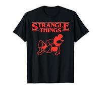 Strangle Things Funny Brazilian Jiu Jitsu Martial Arts Gift T-Shirt