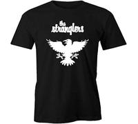 Strangler-The Raven New Wave Post Punk Rock Music Classic Short Sleeve Unisex T-Shirt Gift Manches Courtes(Small)