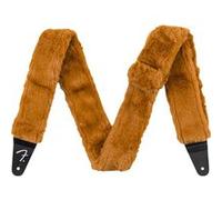 Fender Supersoft Strap Poodle Plush Rust - Sangle pour Guitares