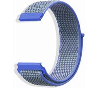 Strap For 22mm 18mm 20mm Nylon Replacement Adjustable Straps, Banda Quick Release Replacement Watch For Women/Men - Light Blue