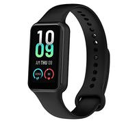 Strap-it Amazfit Band 7 Bracelet en silicone (Noir)