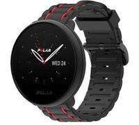 Strap-it Bracelet à boucle sport - compatible pour Polar Ignite 3 (noir/rouge) G
