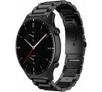 Strap-it Bracelet acier - compatible pour Amazfit GTR 2 (noir) G