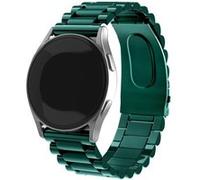 Strap-it Bracelet acier - compatible pour Amazfit GTR 3 (Pro) (vert) G