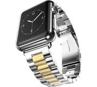 Strap-it Bracelet acier - compatible pour Apple Watch Ultra (argent/or) - Apple Watch Ultra - 49mm G