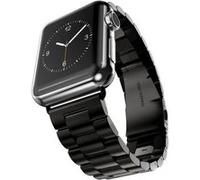 Strap-it Bracelet acier - compatible pour Apple Watch Ultra (noir) - Apple Watch Ultra - 49mm G