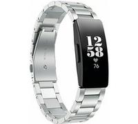 Strap-it Bracelet acier - compatible pour Fitbit Inspire (argent) G