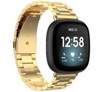 Strap-it Bracelet acier - compatible pour Fitbit Sense (or) G