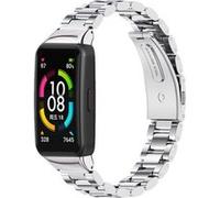 Strap-it Bracelet acier - compatible pour Huawei Band 6 (argent) G
