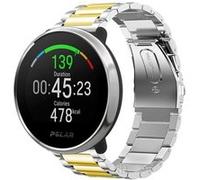 Strap-it Bracelet acier - compatible pour Polar Unite (argent/or) G