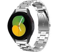 Strap-it Bracelet acier - compatible pour Samsung Galaxy Watch 5 - 40mm (argent) G
