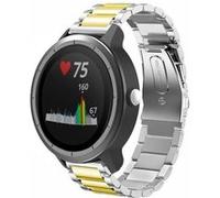 Strap-it Bracelet acier - compatible pour Samsung Galaxy WatchVivoactive 3 (argent/or) G