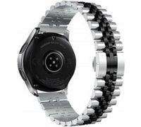 Strap-it Bracelet acier - compatible pour Xiaomi Watch S1 Jubilee (argent/noir) G