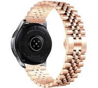 Strap-it Bracelet acier - compatible pour Xiaomi Watch S1 Jubilee (or rose) G